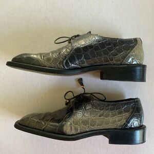 MAURI Men’s Genuine Alligator Shoes Size 9. Made in Italy
